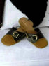 Black Buckled Flats - cunei